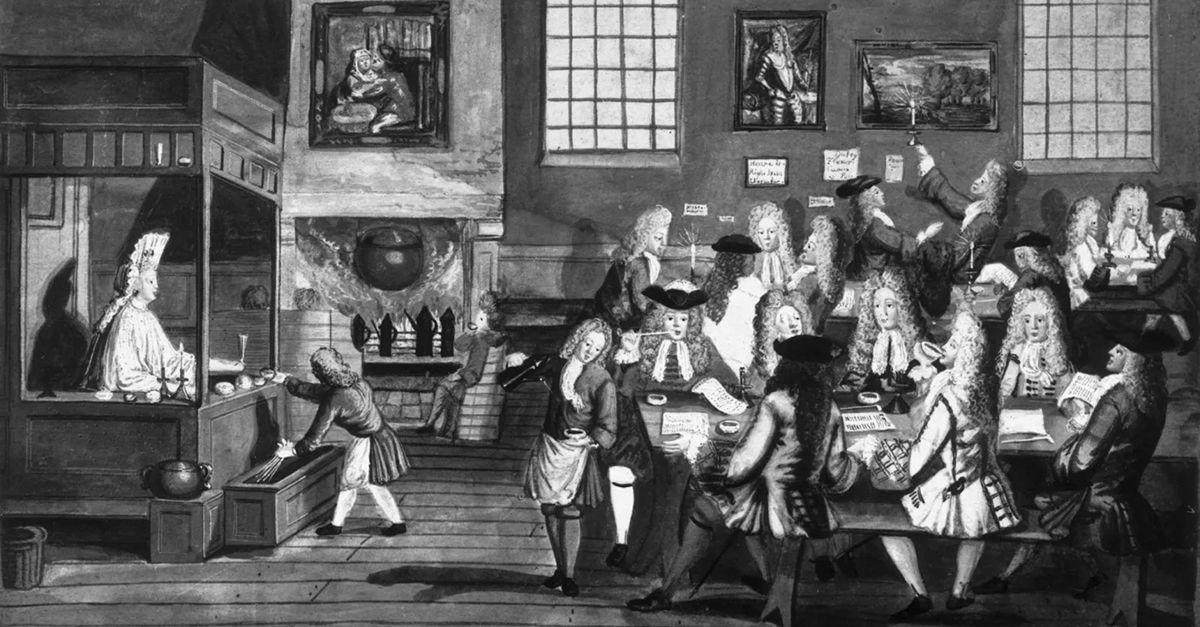 十七世纪位于伦敦的一家咖啡馆